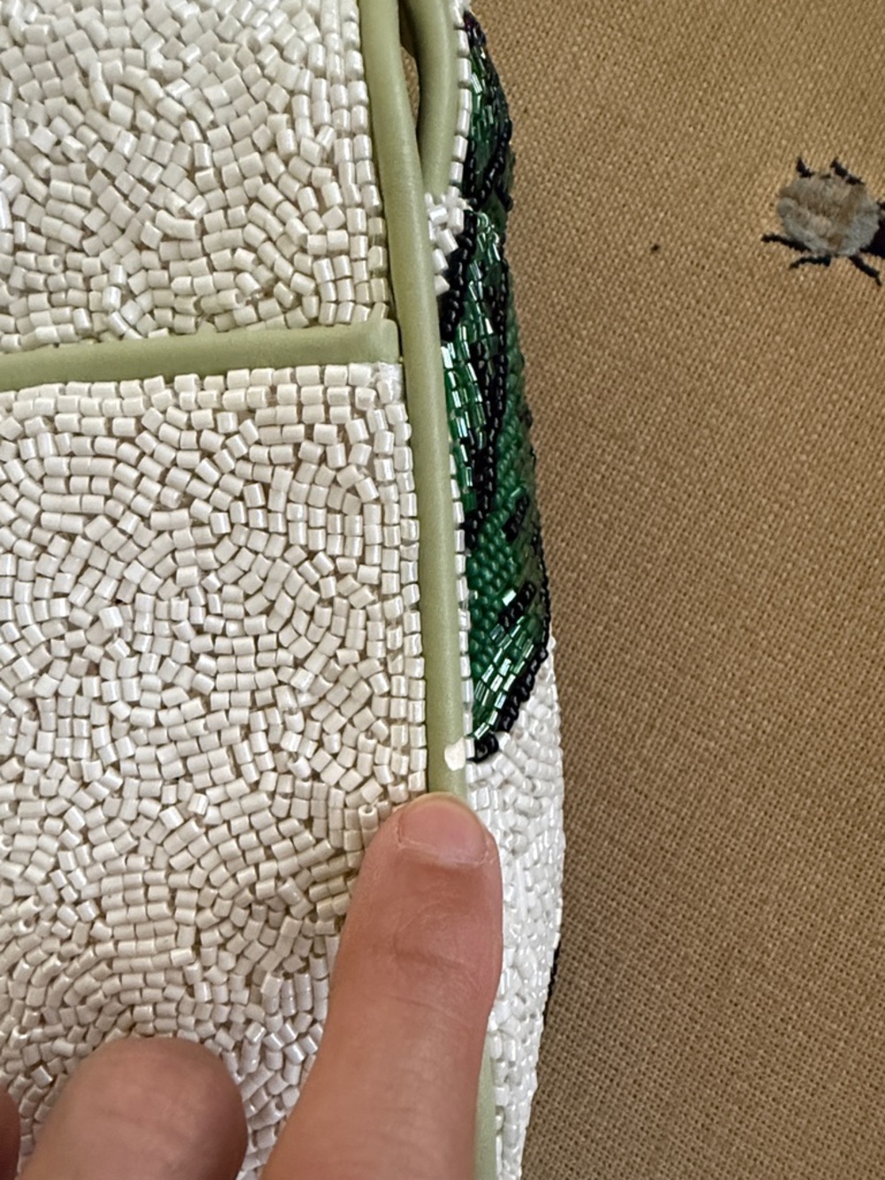 STAUD Tommy Beaded Bag, Birds of Paradise - Picture 9 of 10